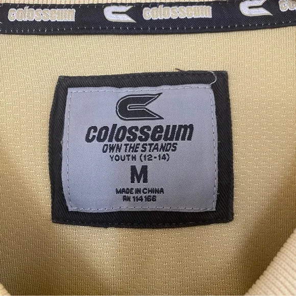 Notre Dame Colosseum Gold Youth Jersey - Picture 4 of 5